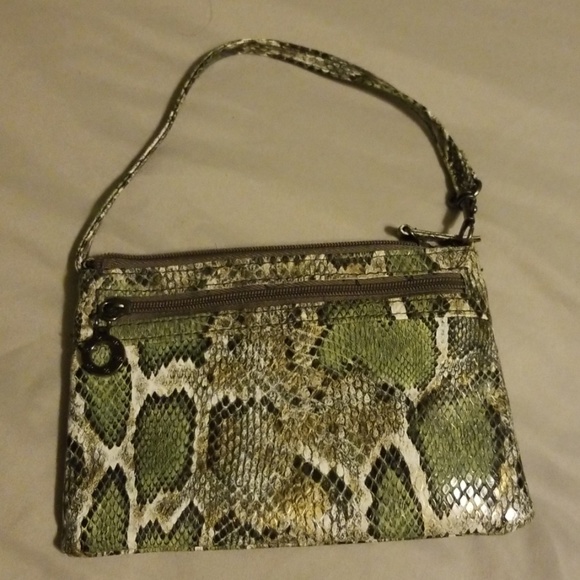 Style & Co. Handbags - Style & Co. Snakeprint Wristlet